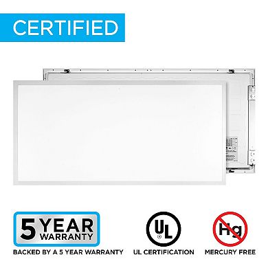 Integrated LED Shop Light (Set of 2)