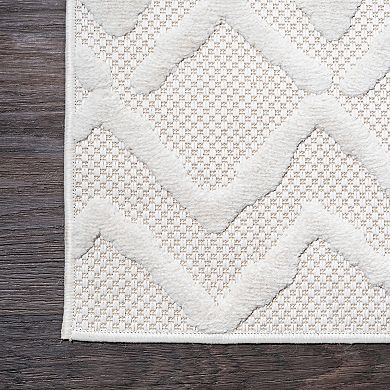 Peralta Moroccan Diamond Indoor/outdoor Area Rug