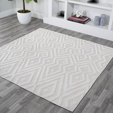 Balansat Moroccan Diamond Indoor/outdoor Area Rug