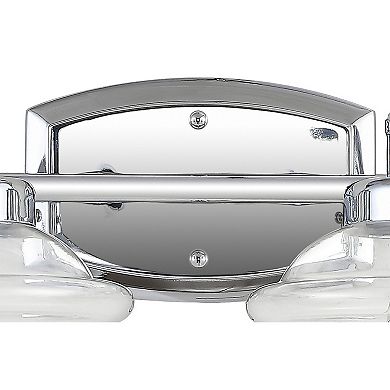 Orleans Iron/Glass Schoolhouse LED Vanity Light