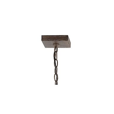 Magnolia Adjustable Iron Rustic Farmhouse LED Pendant