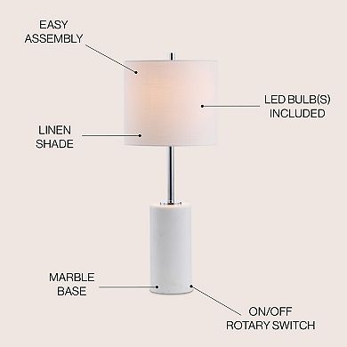 Aksel Marble LED Table Lamp