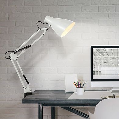 Odile Classic Industrial Adjustable Articulated Clamp On Led Task Lamp