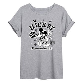 Disney's Mickey Mouse Juniors' Oh Boy Oversized Tee