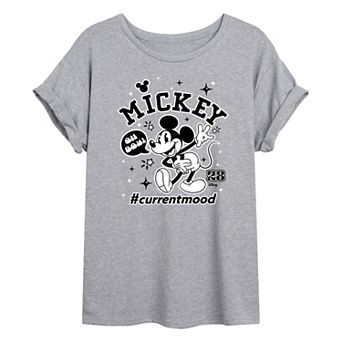 Disney's Mickey Mouse Juniors' Oh Boy Oversized Tee