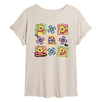 Disney's Winnie The Pooh Juniors' Oversized Tee