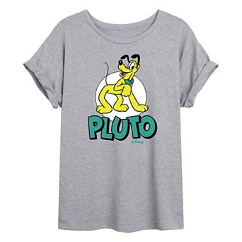 Disney's Pluto Juniors' Retro Oversized Tee