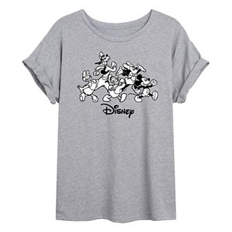 Disney's Mickey Mouse & Friends Juniors' Oversized Tee
