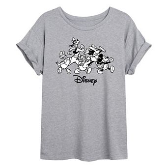 Disney's Mickey Mouse & Friends Juniors' Oversized Tee