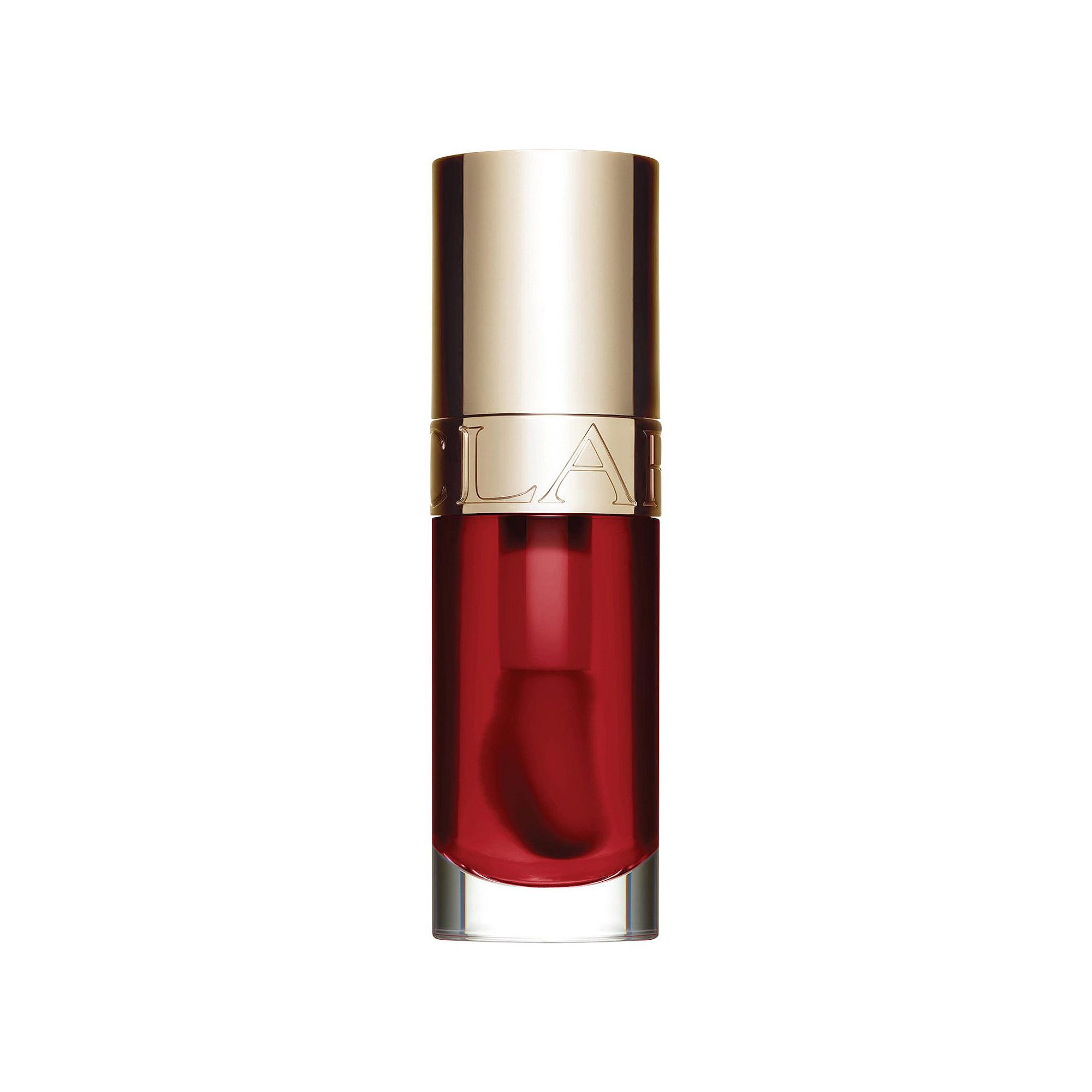 Clarins Lip Comfort Hydrating Oil, Size: 0.2 Oz, Red