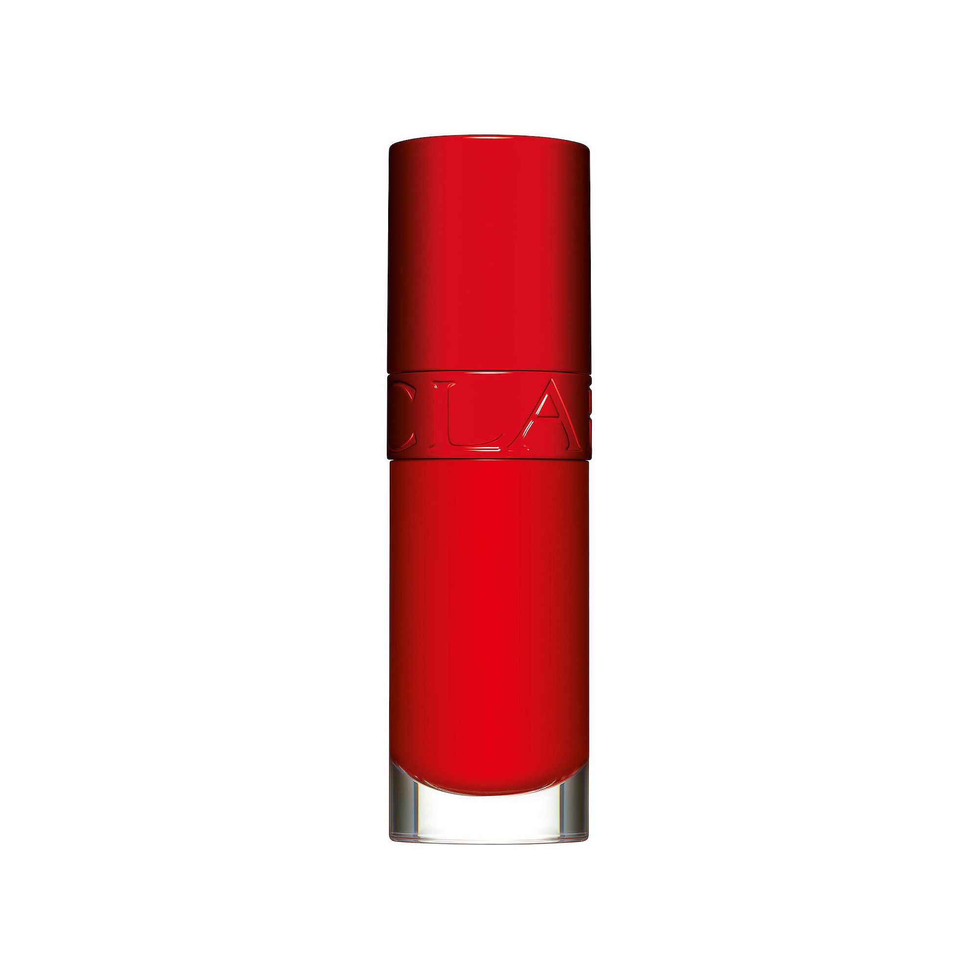Clarins Lip Comfort Hydrating Oil, Size: 0.2 Oz, Iconic Red