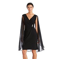 R&M Richards, Dresses, Rm Richards Duster Cape Chiffon Wrap Dress