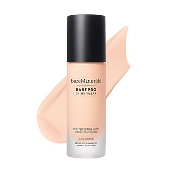bareMinerals BAREPRO 24HR Wear Skin-Perfecting Matte Liquid Foundation Mineral SPF 20