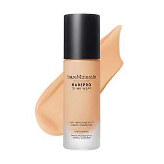 bareMinerals BAREPRO 24HR Wear Skin-Perfecting Matte Liquid Foundation Mineral SPF 20