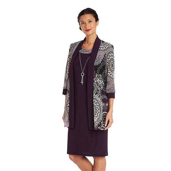 Women's R&M Richards 2-Piece Dress & Jacket Set