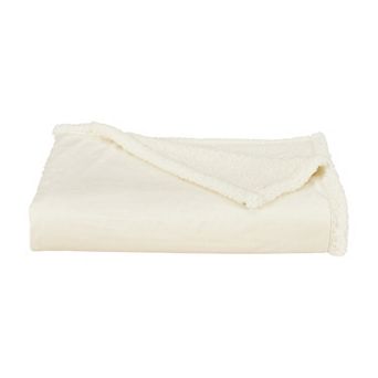 Five Queens Court Cozy Reversible Throw Blanket