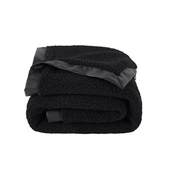 Five Queens Court Vander Sherpa Fleece Throw Blanket