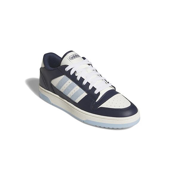 adidas Break Start Men's Basketball Shoes - Navy Sky White (8)
