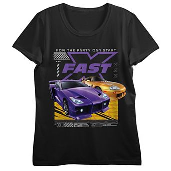 Juniors' Fast & Furious Now Graphic Tee