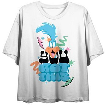 Juniors' Looney Tunes Road Runner Graphic Tee