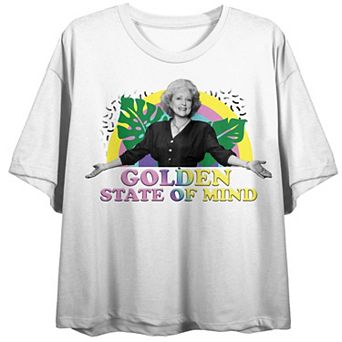 Juniors' Golden Girl's Golden State Graphic Tee