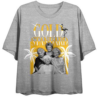 Juniors' Golden Girl's Golden Standard Graphic Tee