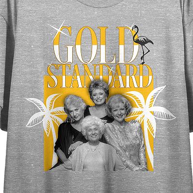 Juniors' Golden Girl's Golden Standard Graphic Tee