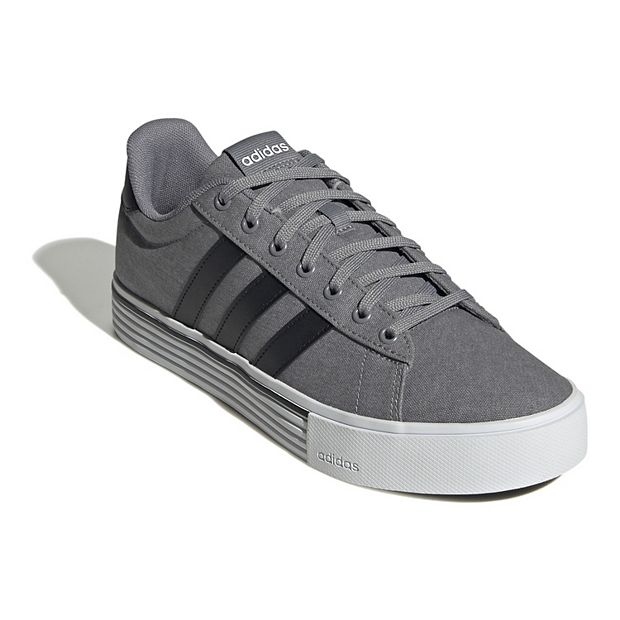 Adidas daily shoes men's grey discount