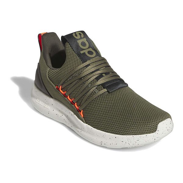 adidas Lite Racer Adapt 7.0 Men's Running Shoes - Olive Shadow Red (9.5)