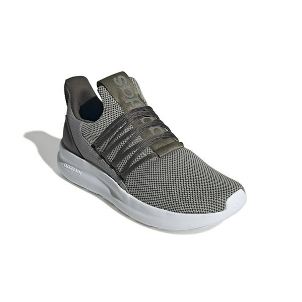 adidas Lite Racer Adapt 7.0 Men's Running Shoes - Silver Pebble Olive (10)