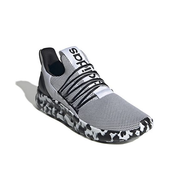 adidas Lite Racer Adapt 7.0 Men's Running Shoes - White Black (7)