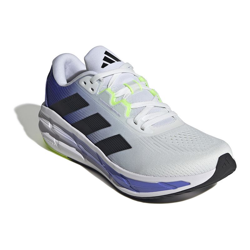 adidas Questar 3 Men's Running Shoes, Size: 7, White Black Blue