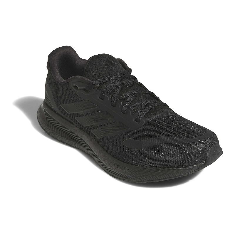 adidas Runfalcon 5 Men's Running Shoes, Size: 9.5 2E, Black Black Black