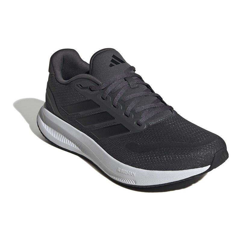 adidas Runfalcon 5 Men's Running Shoes, Size: 10, Gray Black White