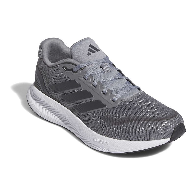 adidas Runfalcon 5 Men's Running Shoes, Size: 10.5, Gray Black White