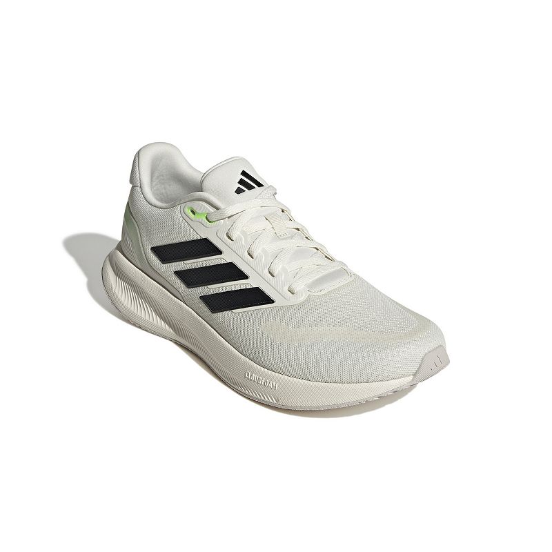 adidas Runfalcon 5 Men's Running Shoes, Size: 11, Off White Black Lime