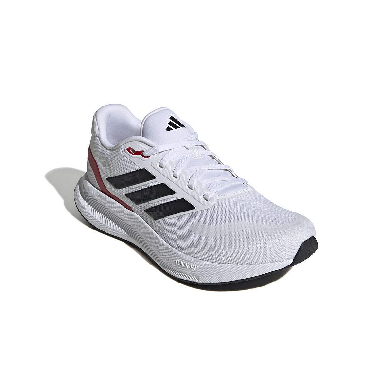 adidas Runfalcon 5 Men's Running Shoes, Size: 15, White Black Red