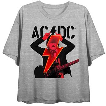 Juniors' AC/DC Angus Young Thunderbolt Graphic Tee