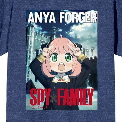 Juniors' Spy Family Poster Art Anya Graphic Tee