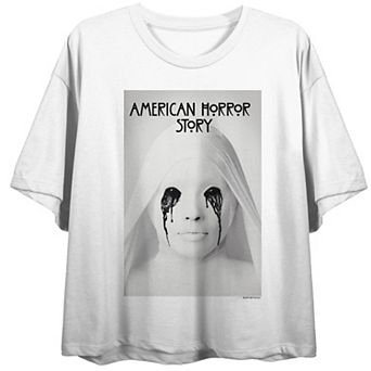 Juniors' American Horror Story Face Graphic Tee