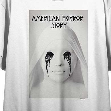 Juniors' American Horror Story Face Graphic Tee