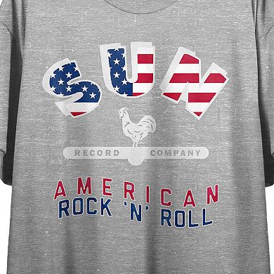 Juniors' Sun Records American Rock Graphic Tee