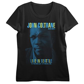 Juniors' John Coltrane Live in Seattle Graphic Tee