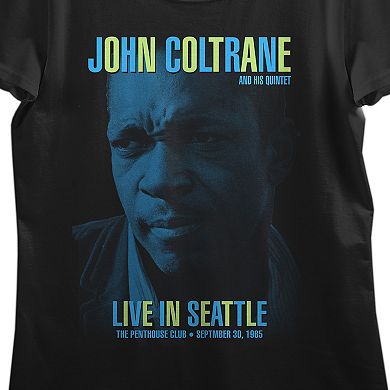 Juniors' John Coltrane Live in Seattle Graphic Tee
