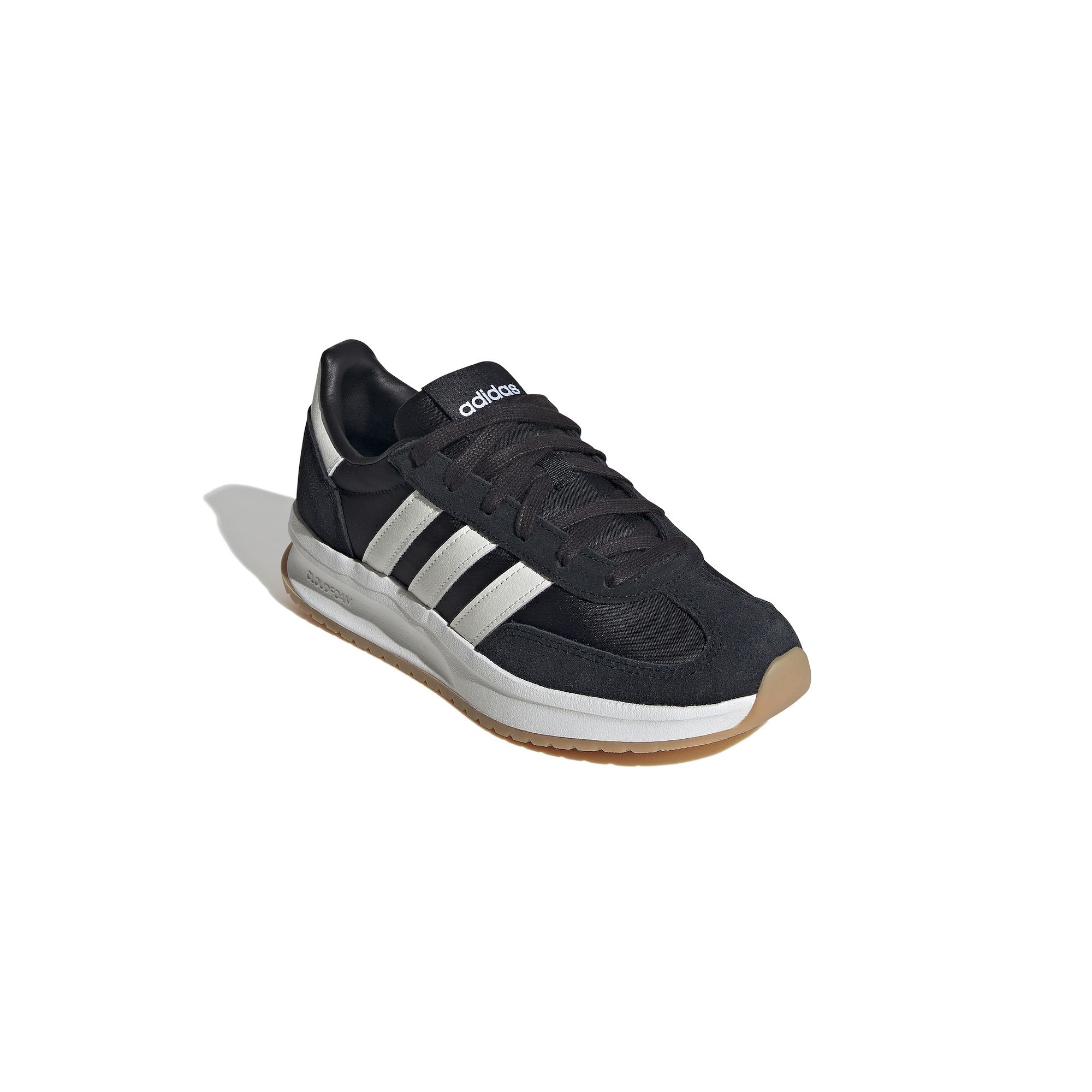 adidas Run 70s 2.0 Womens Sneakers, Size: 6.5, Black Off White Gum