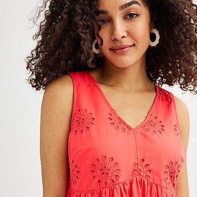 Women's Sonoma Goods For Life® Eyelet Dress