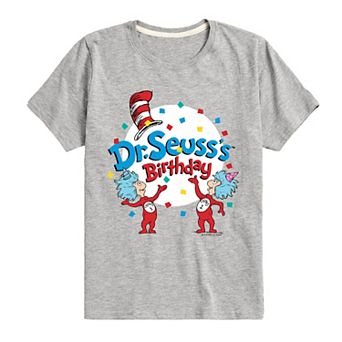 Boys 8-20 Dr. Seuss Birthday Graphic Tee