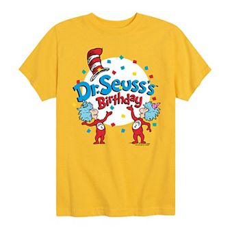 Boys 8-20 Dr. Seuss Birthday Graphic Tee