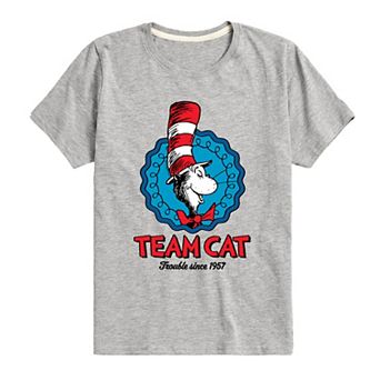 Boys 8-20 Dr. Seuss Team Cat Graphic Tee
