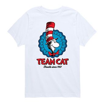Boys 8-20 Dr. Seuss Team Cat Graphic Tee